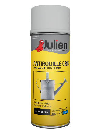 Aérosol Antirouille Gris - Peintures Julien